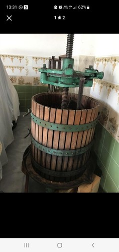 Torchio per uva usato - torchio,