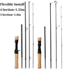 Canna da Pesca Esca Fibra di
