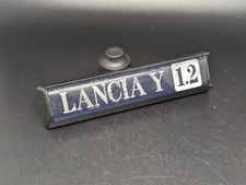 LANCIA Y 1.2 LOGO FRECCIA SIGLA EMBLEMA FREGIO STEMMA SCRITTA TARGHETTA BADGE
