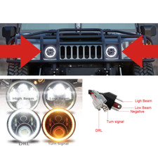 Coppia Fari Led HUMMER H1 - H2