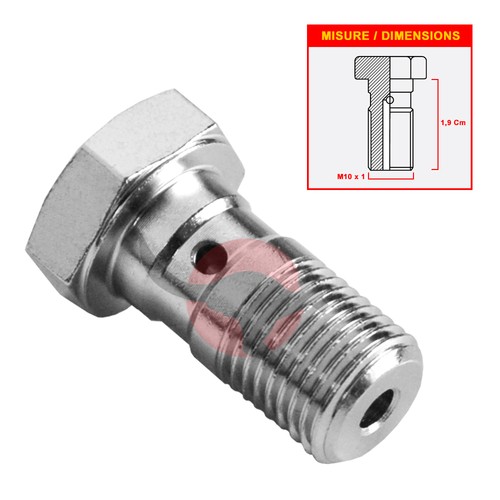 Bullone forato m10 1 - forato, x