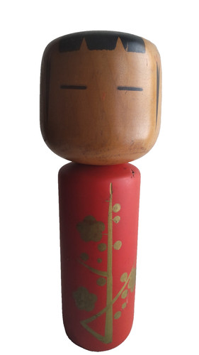 Bambola giapponese kokeshi - bambola,