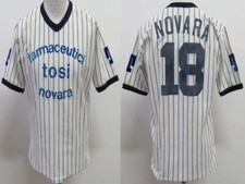 FIBS BASEBALL SOFTBALL NOVARA TORINO MAGLIA SHIRT VINTAGE ITALIA SPORT