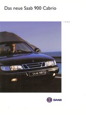 Brochure depliant SAAB 900