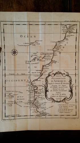 1738 antica mappa costa - 1738,