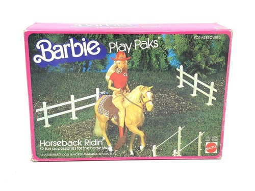 Vintage 1982 barbie play - play, paks