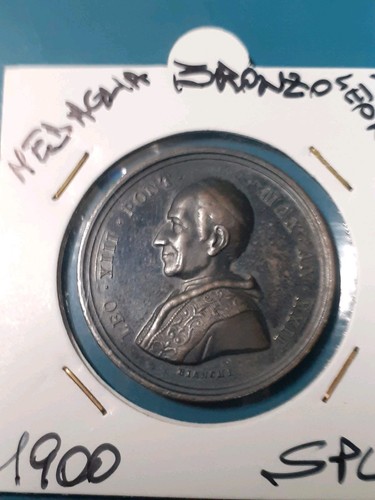 Medaglia vaticano leone xiii - leone, xiii°
