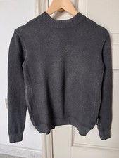 Maglione Gazzarrini Uomo S Grigio Lana Merino Aderente Usato