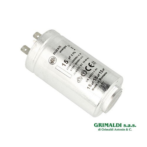 Condensatore ducati 15µf 425v - 15µf,