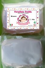 PORCELLANA FREDDA ( pasta di mais ) da modellare 250g - made in italy-