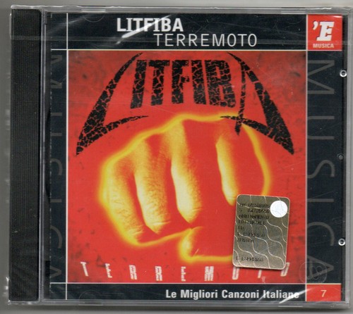 Litfiba terremoto cd - -,