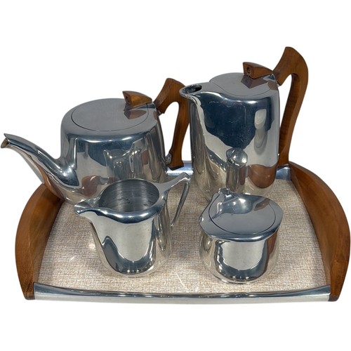 Vintage picquot ware - tea, set