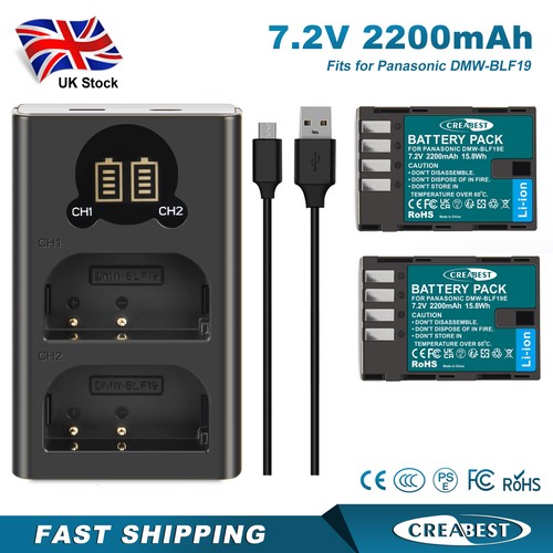 Dmw blf19 batteria - dmw-blf19, doppio
