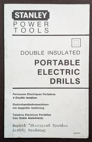Vintage stanley power tools - vintage,