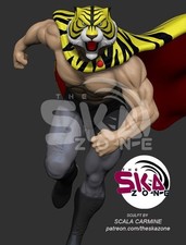Uomo tigre tigerman - tiger, mask