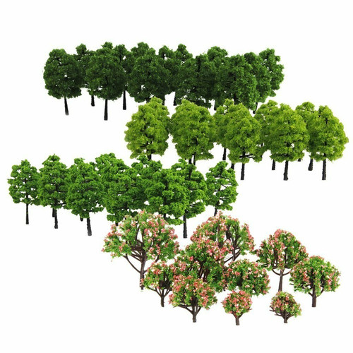 70pcs mixed model - mixed, trees