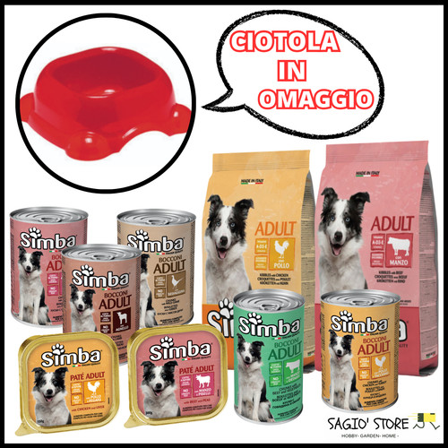 Cibo per cani - umido, secco