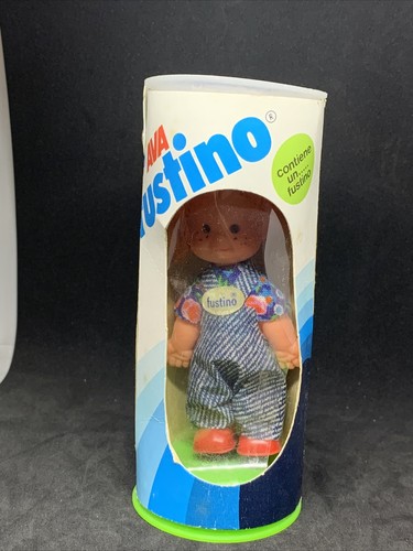 Bambola vintage fustino fiba - fustino,
