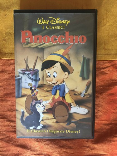 Disney pinocchio vhs - disney, (1993)