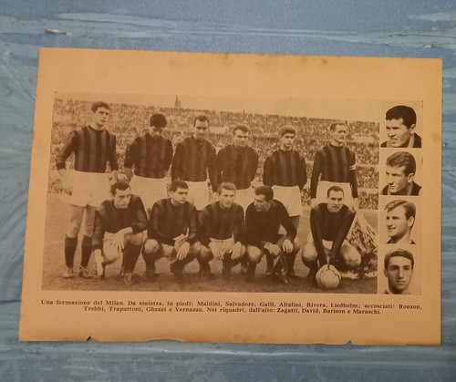 Milan squadra foglio - milan,