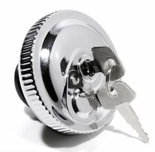 Tappo Serbatoio con Chiave per Harley Cromato Serratura Sportster Dyna Softail