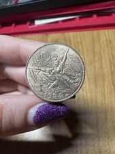 MONETA REPUBBLICA FRANCESE 10 FRANCHI 1984 FRANCOIS RUDE AJ