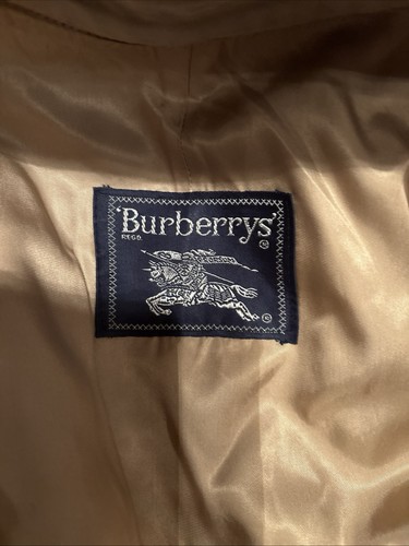 Burberry vintage trench coat - burberry,
