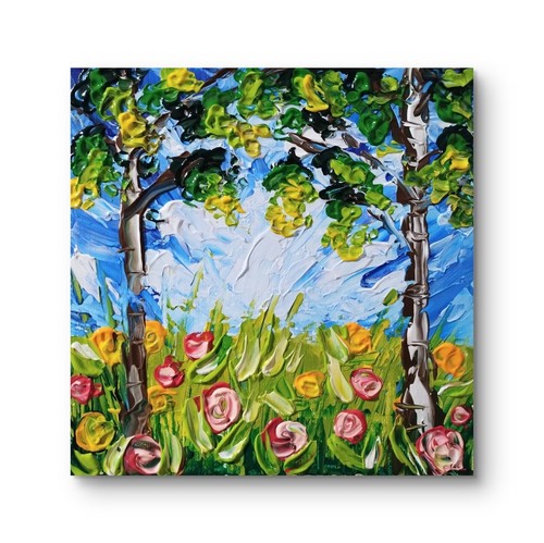 Piccolo quadro dipinto - piccolo, mano