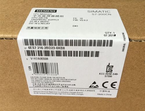 6es7216 2bd23 0xb8 1pcs - 6es7216-2bd23-0xb8, nuovo