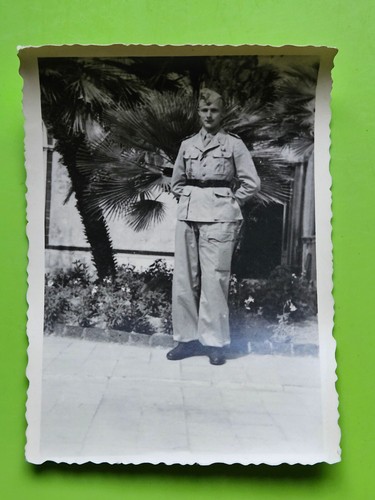 Foto ww2 pilota in uniforme - foto,,