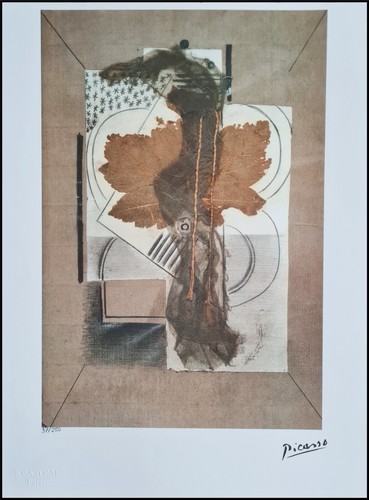 Pablo picasso collage con x - pablo, 28