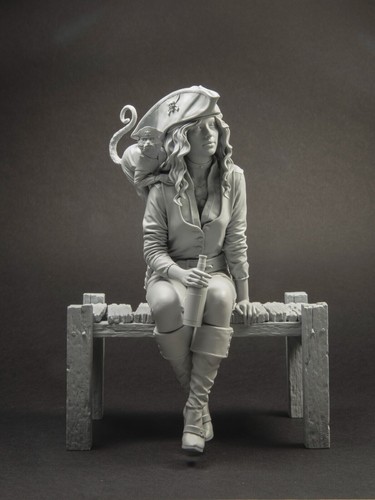 Pirata figura resina - pirata.,