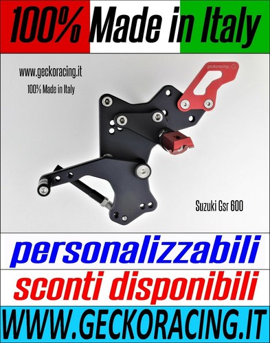 Pedane arretrate regolabili - pedane,