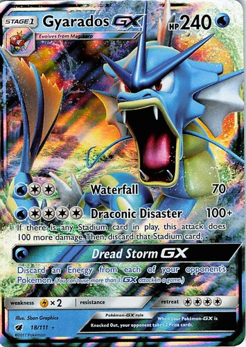 Gyarados holo ultra - holo,