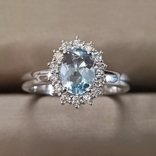 Anello fiore oro bianco kt - anello,