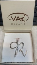 LETTERA "R" PER COLLANA O PENDENTE - VAI MILANO - FONDO DI MAGAZZINO