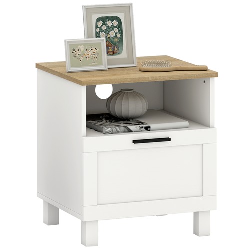 Homcom comodino con cassetto - con, e