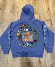 felpa con cappuccio patchwork