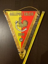 GALLIPOLI CALCIO GAGLIARDETTO UFFICIALE PENNANT WIMPEL FOOTBALL FUTBOL