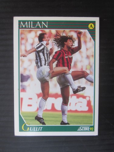 Gullit milan album figurine - milan,
