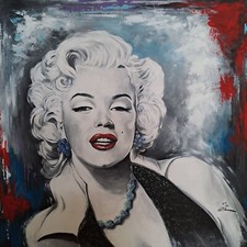 MARYLIN MONROE il sorriso opera del M° P. COLLE.