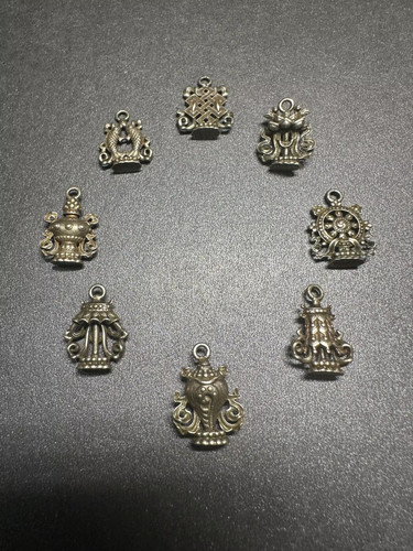 Charms tibetan brass otto - brass,