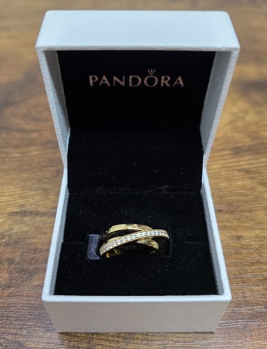 Anello pandora crossover pave - anello,
