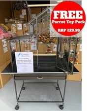 Gabbia per pappagalli stile casa aperta Colombo - antica