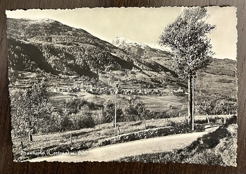 Vecchia foto cartolina - vecchia,