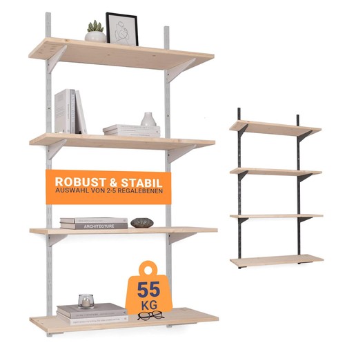 Mensola bianco kit legno - mensola,