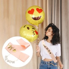  1 set mamma per essere la fascia a fascia baby shower a ranghi per i capelli di