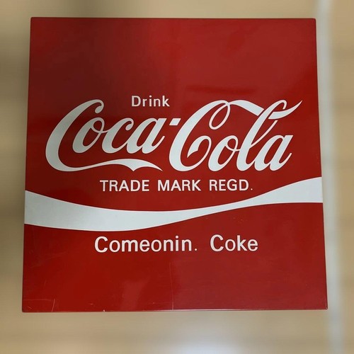 Insegna alluminio coca - in, coca-cola