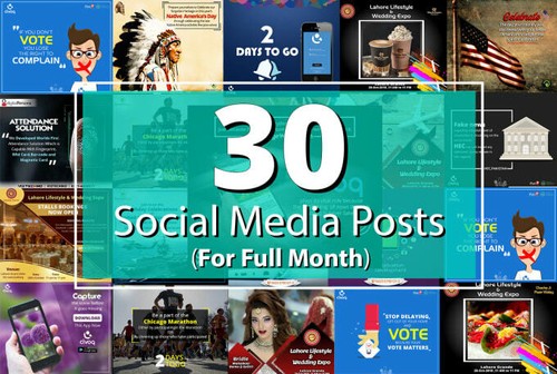 Social media management - media,