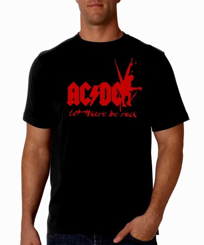 Camiseta hombre let - camiseta, ac/dc